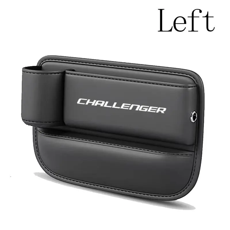 Dodge Challenger Car Seat Gap Storage Box, PU Leather Material, Multi-Functional Design, Easy Clean & Durable, Ideal for Car Interiors, Car Accessory, Car Interior Accessories, Car Organization Accessories
