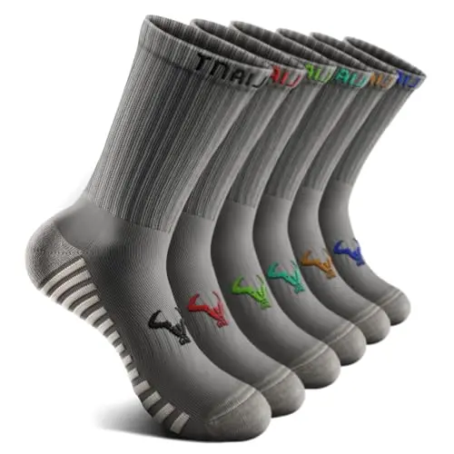 6pairs gray Heather 8391