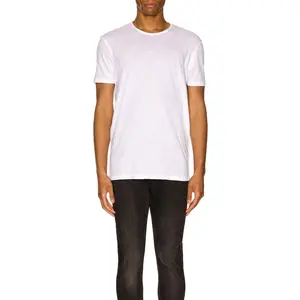 ALLSAINTS Figure Crew Tee in Optic White