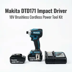 Makita DTD171 Brushless  Driver 180Nm tool kit set impact  Compact Cordless Drill spanner wrench