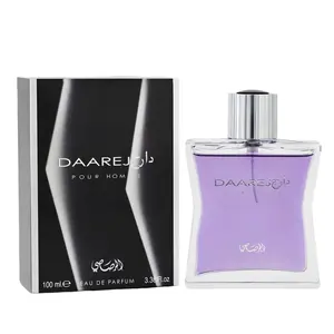 Rasasi Daarej Pour Homme for Men Eau de Parfum Spray, 3.4 Ounce