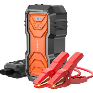 Jump Starter - 2000A Smart Car Battery Booster Pack with UltraSafe Lithium Battery, Portable Jump Box with LED Light/USB Automotive Tool Kit Vehicle