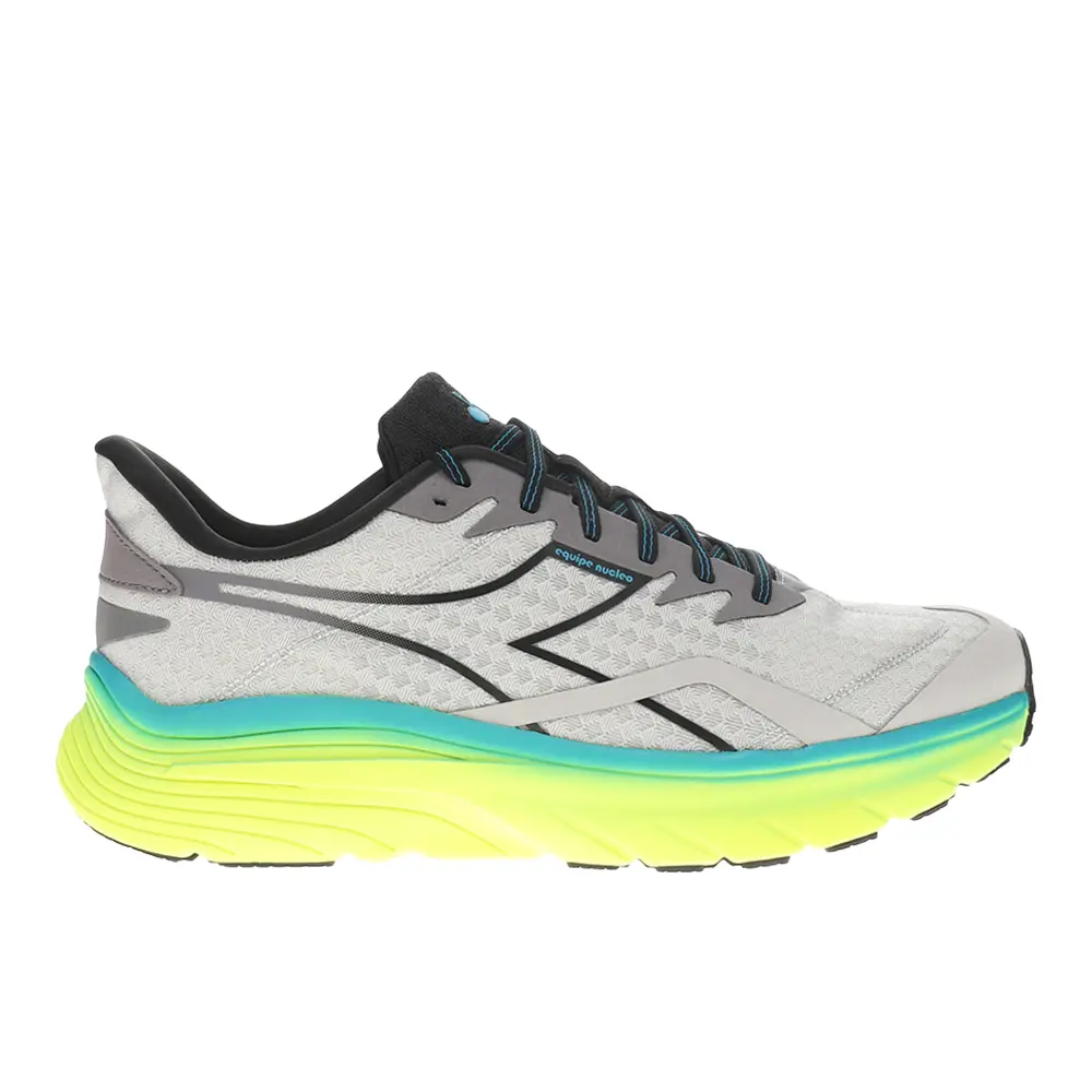 diadora Mens Equipe Nucleo Running Sneakers Shoes - Grey