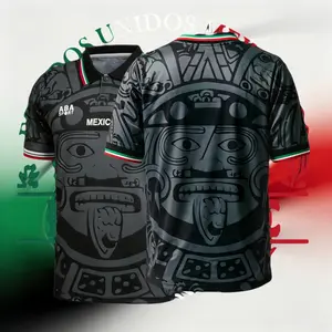 1998 Mexico National Team Home and Third Away Short Sleeve Retro Soccer Jersey Breathable