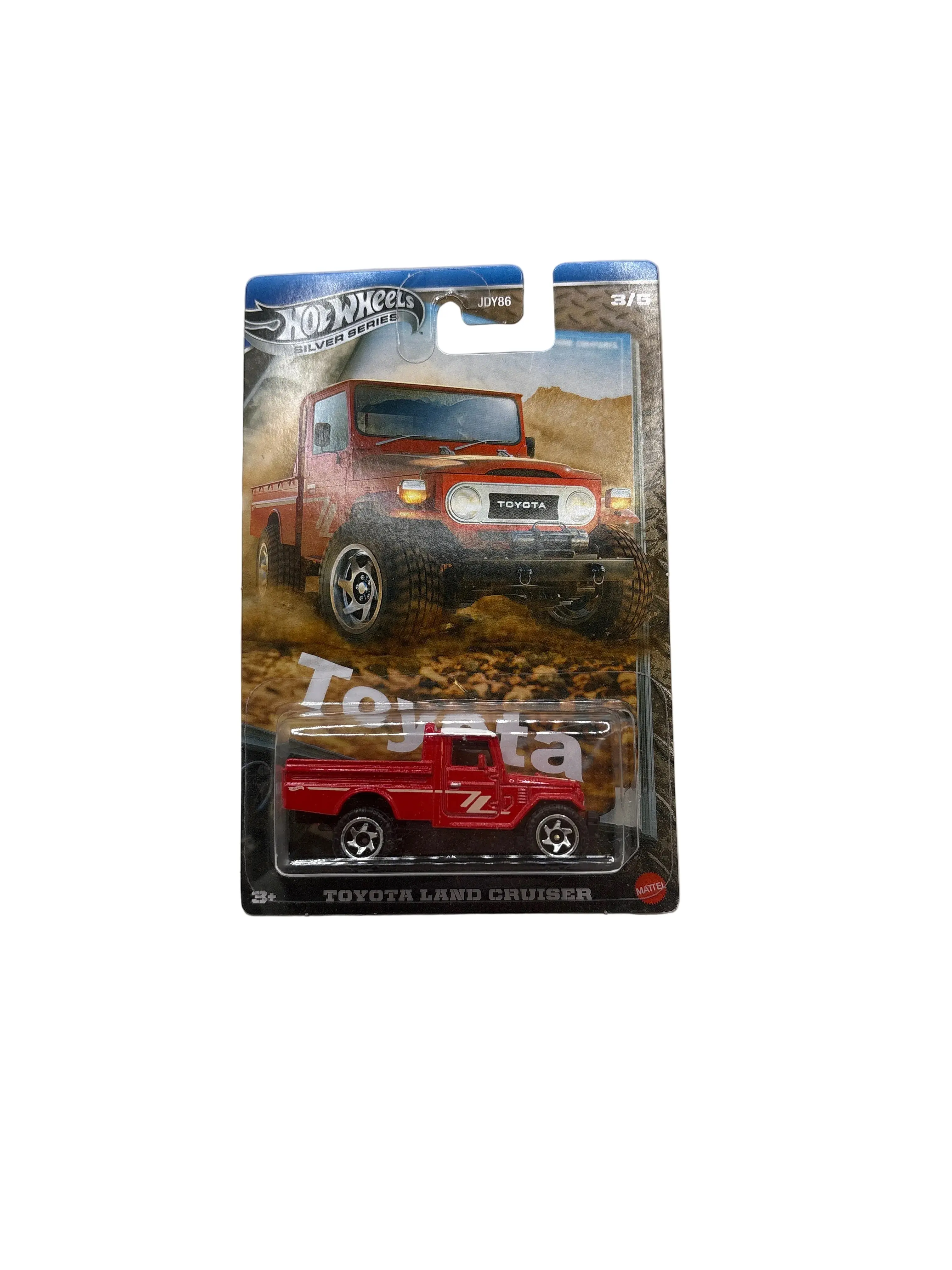 Hot Wheels Toyota Land Cruiser Diecast red