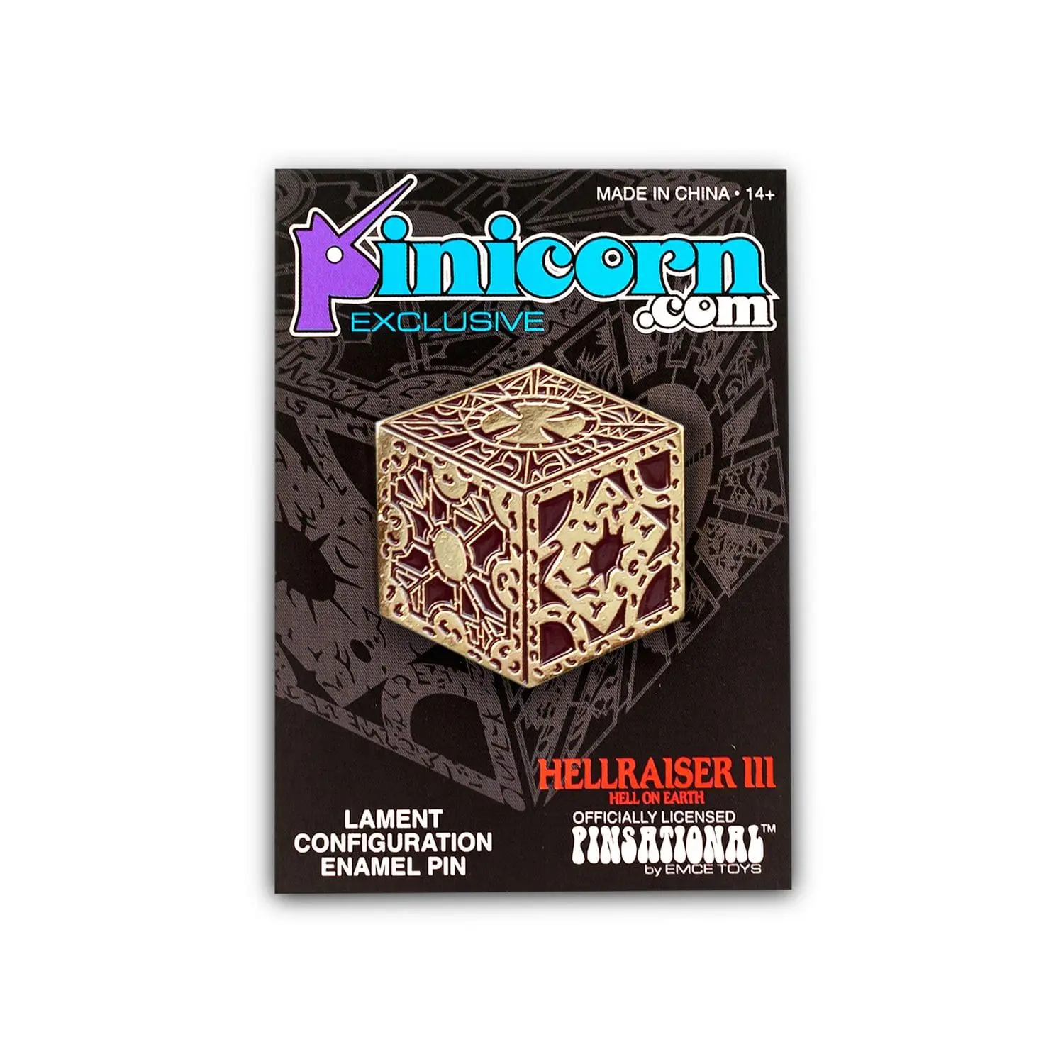 Hellraiser Lament Configuration Collectible Enamel Pin Hellraiser Lament Configuration Collectible Enamel Pin