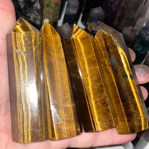 Tigers Eye Tower Tigers Eye Crystal Tower