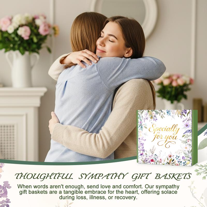 Valentines Day Gifts for Her Mom Wife Girlfriend – Birthday Gifts for Women Spa Care Package | Get Well Soon Gift Basket, Thinking of You Sympathy Gift Box for Friend, Sister, Grandma
