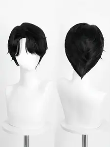 K-Pop Demon Hunter Inspired Cosplay Wig | Anime Style Long Hair Wig for Stage Performance, Dance Cover, Music Video Shoot, Halloween, Theme Party, Comic Event, Photoshoot | Heat Resistant Synthetic Hair