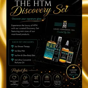 Discovery Set Firm & Glow Body Elixir cosmic sparkle