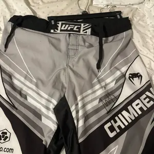 Khamzat Chimaev Borz Autographed UFC Venum Shorts PSA Authentic, Size XL UFC Champ