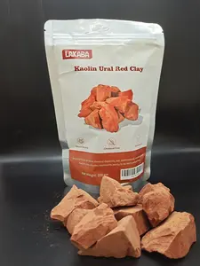 Premium Ural Red Kaolin for Eating Slightly Sticky Natural Earth Treasure-200g