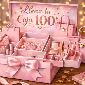 Caja sorpresa consentida , la caja se llena en el live , La caja de la imagen hace parte de logo leer la descripción