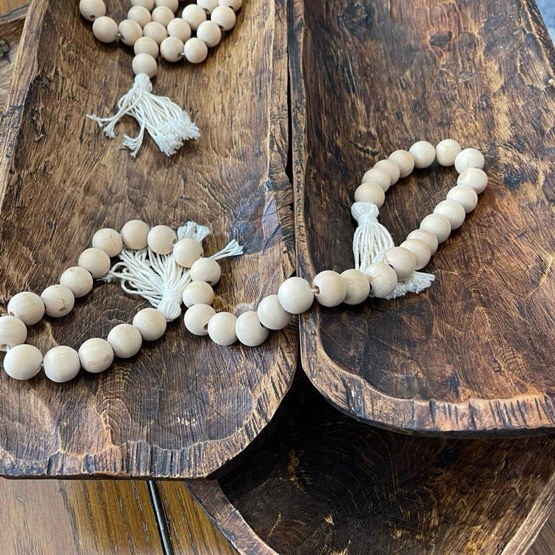 Handmade Santa Fe Wood Dough Bowl - Natural Wood Tableware with Unique Design and Decorative Elements - Wooden