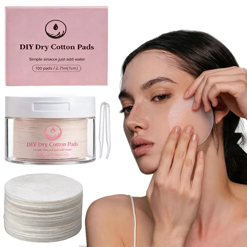Professional DIY Jelly Mask Base with High-Concentration Essence, Hydrating & Repairing, Salon-Grade Moisturizing Cotton Pads for Home Use