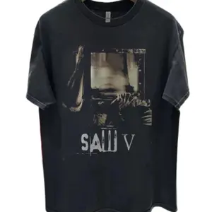 Saw Movie Tshirt, Saw Graphic Retro Style Black Unisex Tshirt, Vintage graphic 90's Unisex Tshirt