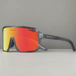 SCVCN Cycling Glasses DZ-S62 Unisex Polycarbonate UV400 Protection for Road Bike Mountain Hiking Camping Golf Sport Sunglasses