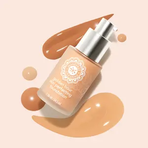 Golden Hour Skin Perfecting Foundation – Glowy, Blendable, Everyday Wear Makeup