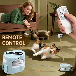 Pet Toy Caterpillar Interactive Cat Chaser, Remote Control Hunting Toy for Cats, Fun and Engaging Pet Plaything, Ideal for Indoor Entertainment