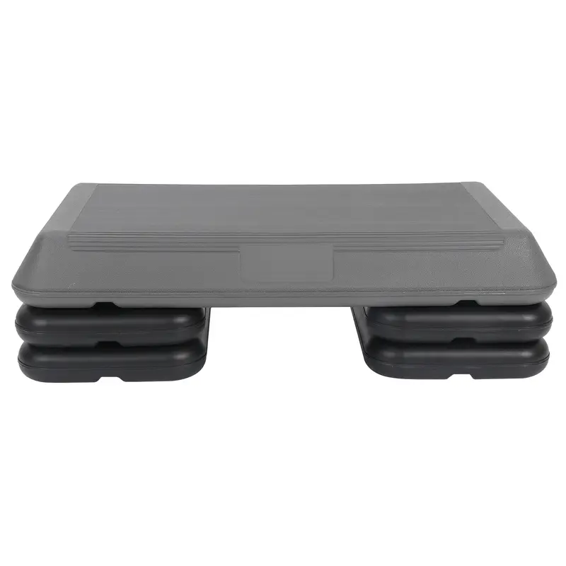 Segawe Unisex Aerobic Step Platform - Home Gym Equipment for Cardio, Injury Recovery, 28" Adjustable 4"-8" Height Stepper, High-Density PE, Non-Slip Grooved Surface, Impact-Resistant, 440 lbs Capacity for Ankles, Calves, Legs