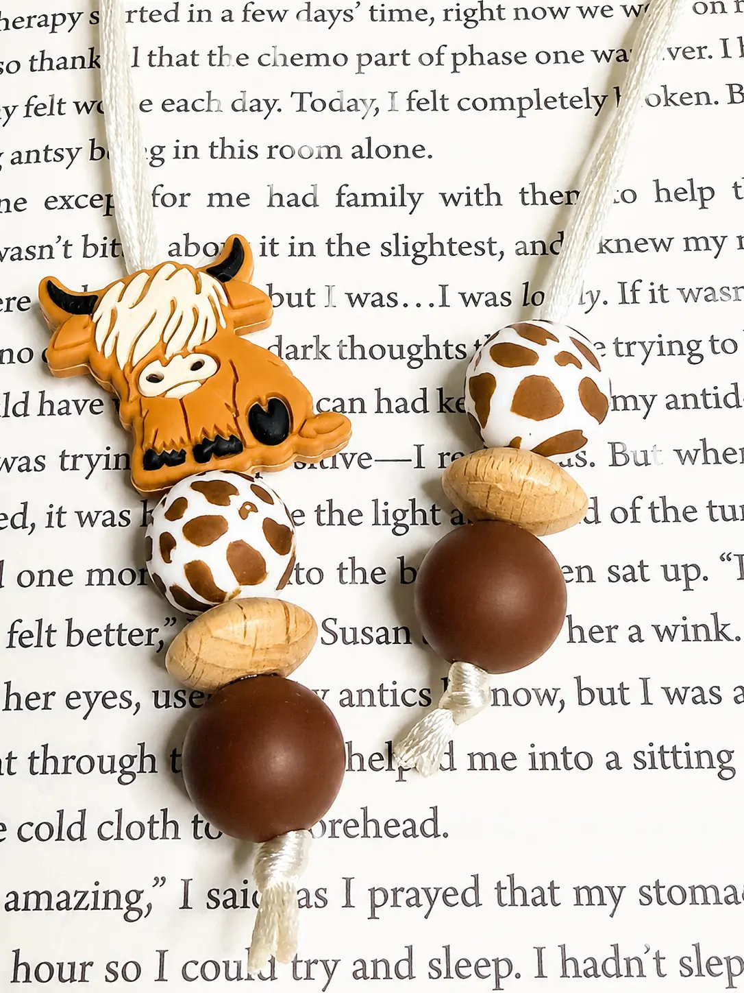 Highland Cow Bookmark