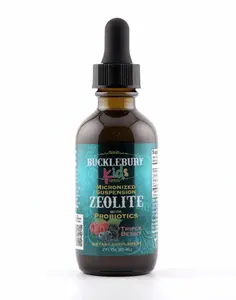 Bucklebury Kids Zeolite Liquid Suspension w/ Probiotics 2 Fl. Oz. (60 mL)
