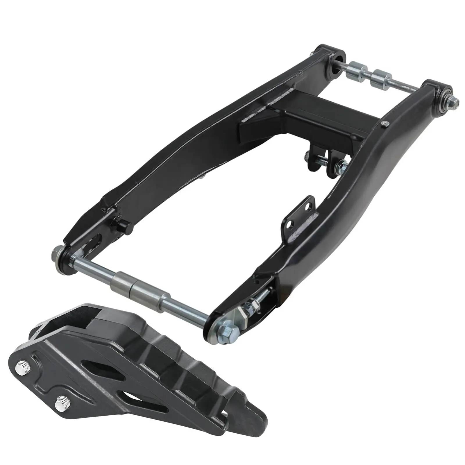 Suisuitong Dirt Bike Swing Arm with Swingarm Chain Guard for 12" 14" Disc Brake Rear Wheel 15mm Dirt Pit Bike Trail Monkey Bike CRF50 KLX110 Coolster Apollo SSR Taotao 125cc 140cc 150cc 160cc