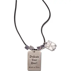 Attack on Titan - Survey Corps With Metal Tag Necklace
