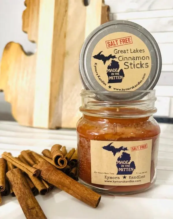 Great Lakes Cinnamon Sticks - Mini Mason Jar