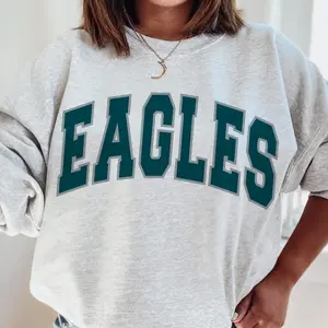 Philadelphia Football Sweatshirt, Eagle Sweatshirt, Sundays are for the Birds Crewneck, Bird Gang Football Varsity