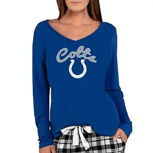 Football Fan Shop Officially Licensed NFL Ladies Marathon Long-Sleeve Top - Colts
