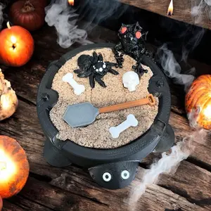 Spooky Halloween Turtle Zen Garden Halloween Decor - Special Edition