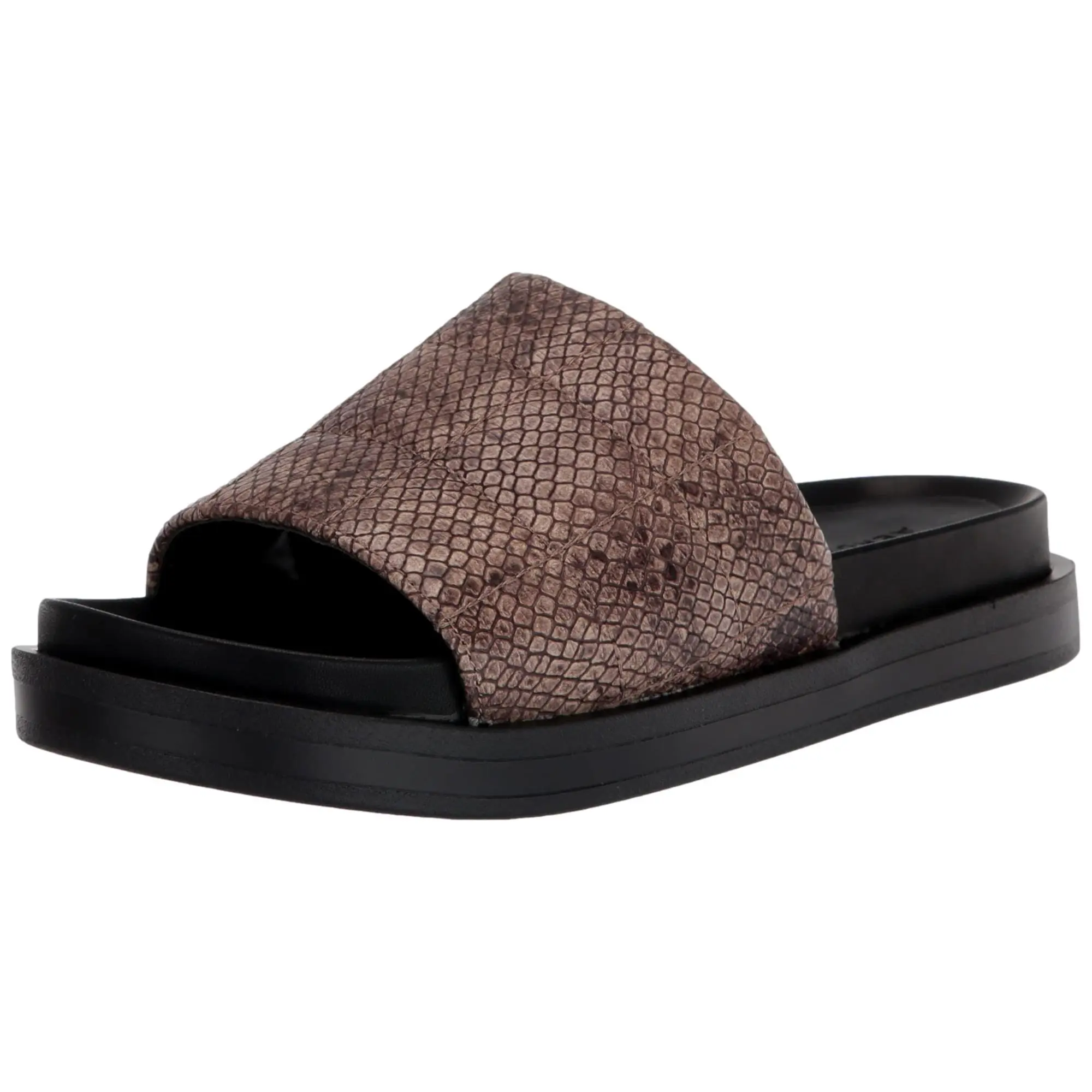 Aerosoles Leila Slide Sandal Grey Snake  LEILA-079 Women's