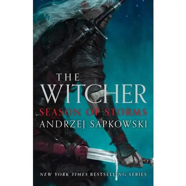 Season of Storms Hardcover Witcher Novel - Andrzej Sapkowski, Epic Fantasy Adventure Book, Orbit Publication, Lady of the Lake Series Tie-In, 8.5" h x 6.3" l x 2.1" w