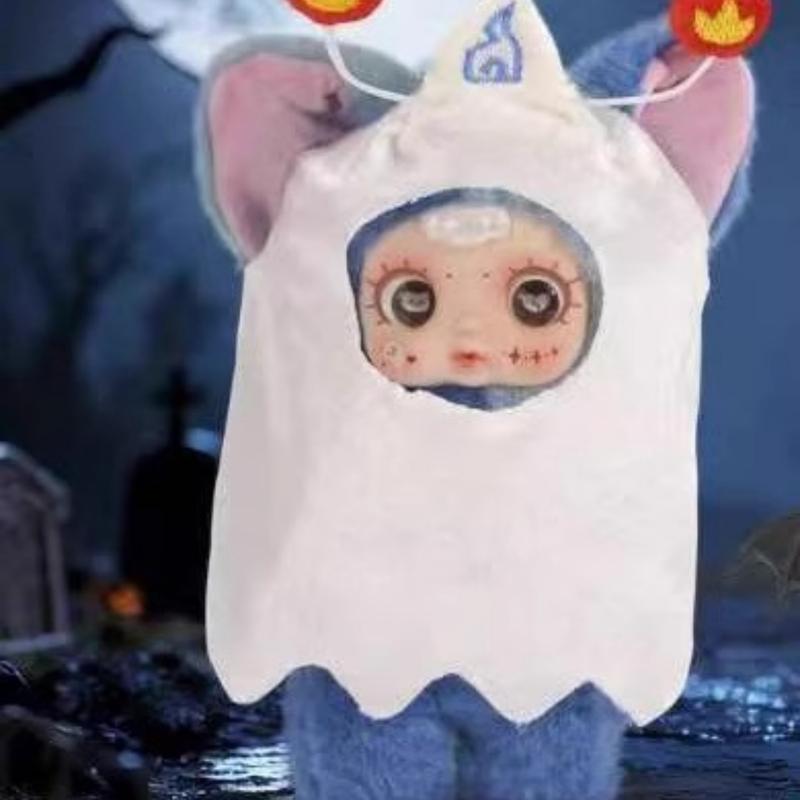 MMSUGER BABY Night Elf Party Halloween Series Blind Box Doll Trendy Play Doll Plush Bag Pendant Halloween Gift