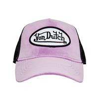 Plum Dust Velvet Trucker Hat