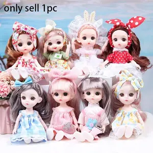 Changeable Doll Princess Gift Set, 17cm Doll Toy, Perfect Birthday Present, Ideal Holiday Gift, Kids' Favorite Plaything