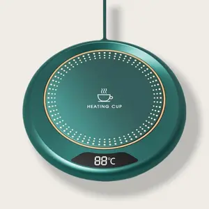 Coffee Mug Warmer,Heated Coaster, Constant Temperature Coaster, Milk Warmer, Compact and Convenient, Suitable for Office and Home