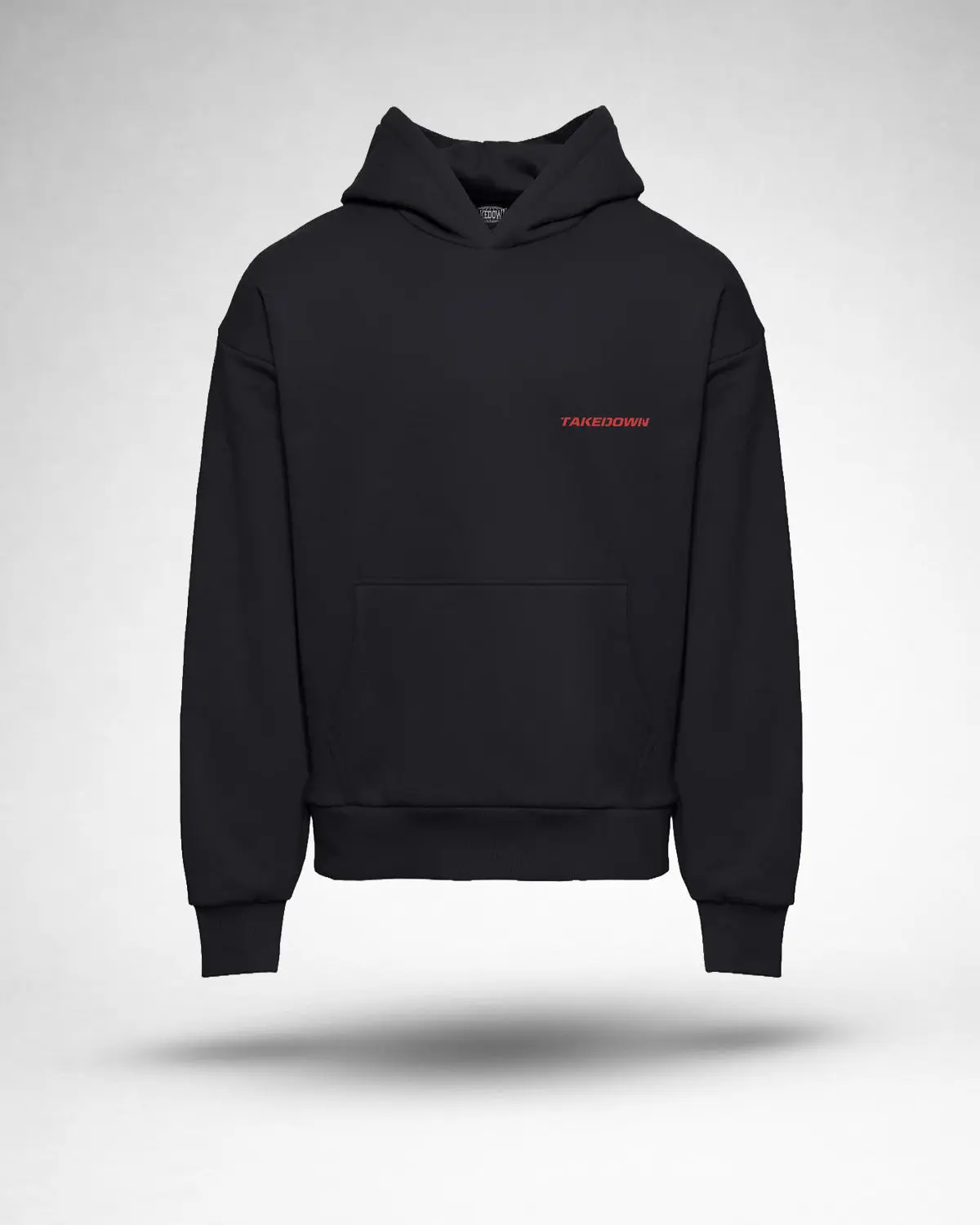"Fight Club Devil" Graphic Hoodie - Black