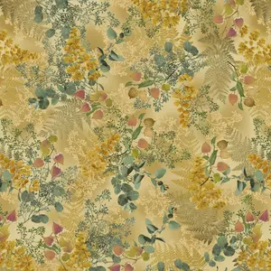 Magnolia | Layered Ferns | Gold