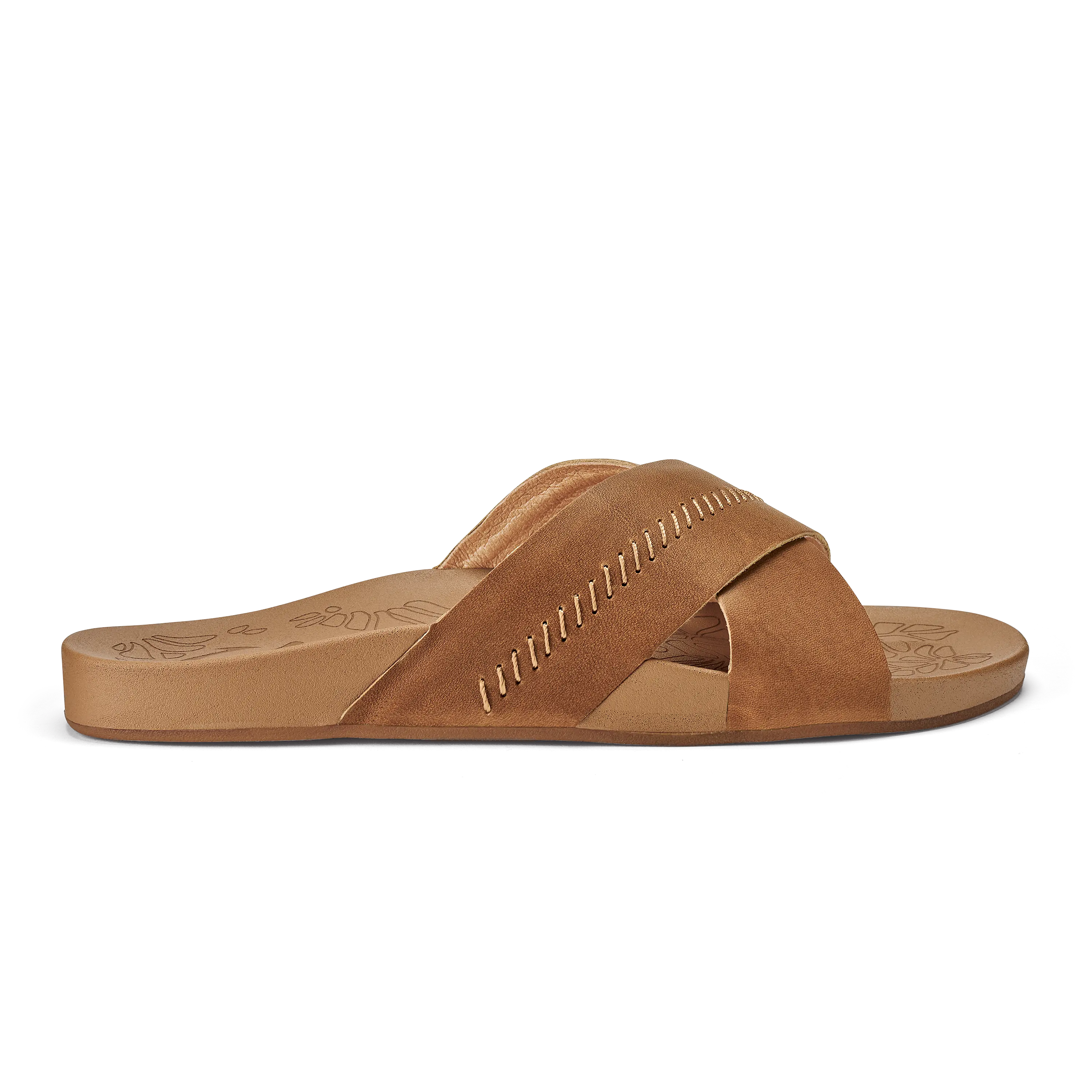 Women’s Kīpe‘a Olu Leather Slide Sandals