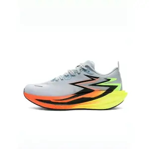 Stylish Running Shoes for Women, High Elasticity Shock Absorption, Colorful Design, Ideal for Daily Training & Racing