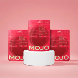 MOJO Brain Boost Energy & Focus Gummy - Pomegranate Hibiscus - Vegan 60 Count (Pack of 3)) Healthcare Fitness Adaptogen Nootropic Mushroom Gummies