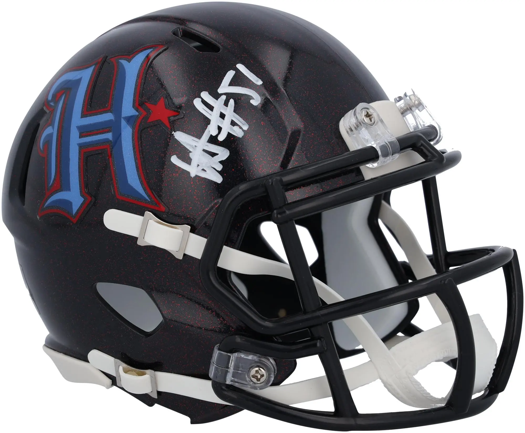 Will Anderson Jr. Houston Texans Autographed 2024 Alternate #2 Speed Mini Helmet - Fanatics Authentic Certified