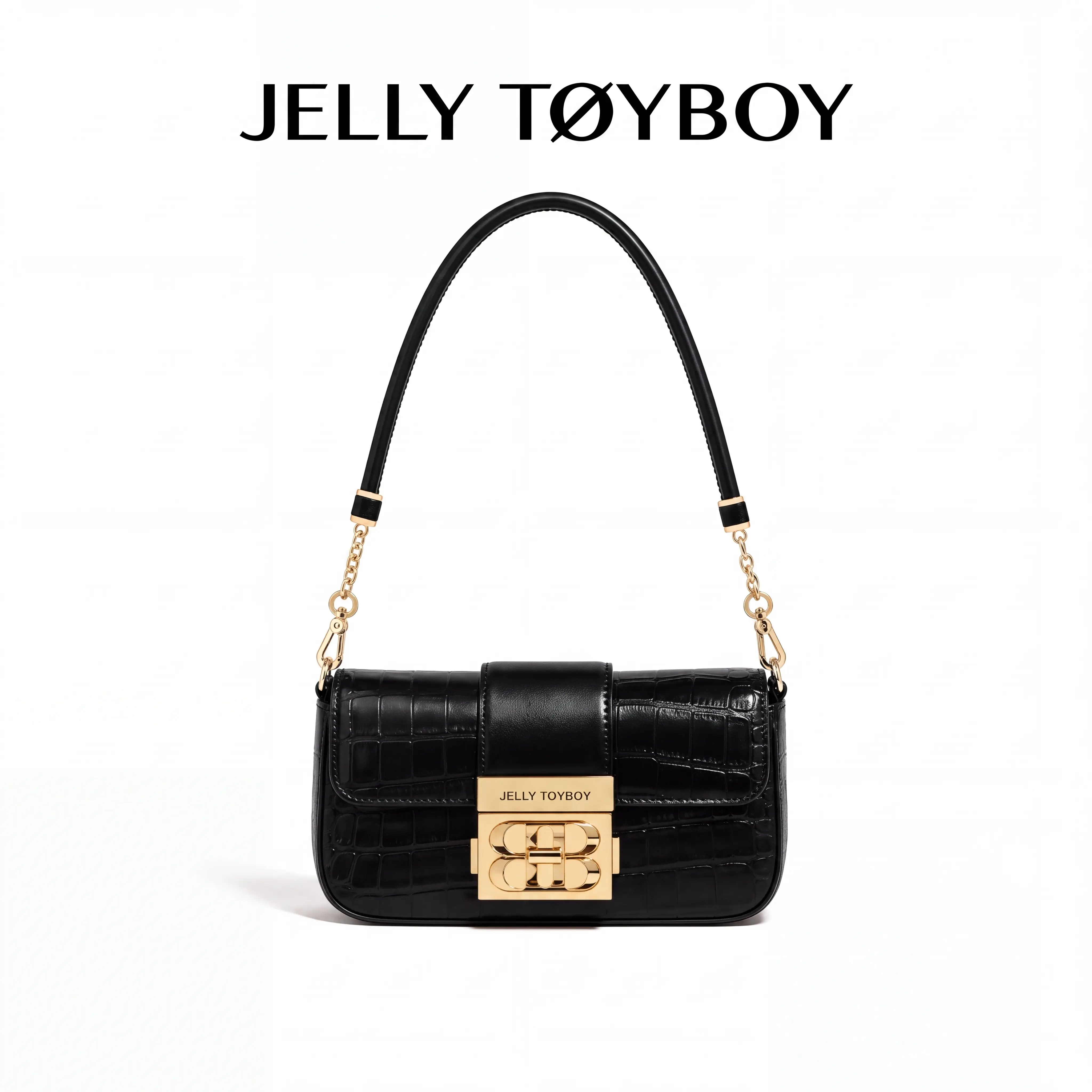 Women's Minimal Chic PU Leather Crossbody Bag - Adjustable Chain, Buckle Fasten Harmonica Design, Handbags for Women for Daily Casual & Party Use