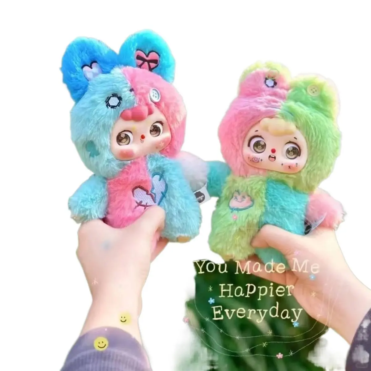New Plush Bean Bag 4th Generation Y2K Millennium Party Trendy Toy Girl Peripheral Decoration Soft Stuffed Kawaii Squishies Durable Soft Fluffy Fluffy Bunny Pompom Cute Gift Christmas Gift Cute Collectible