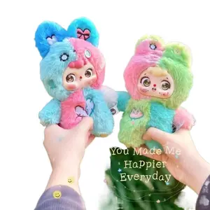 New Plush Bean Bag 4th Generation Y2K Millennium Party Trendy Toy Girl Peripheral Decoration Soft Stuffed Kawaii Squishies Durable Soft Fluffy Fluffy Bunny Pompom Cute Gift Christmas Gift Cute Collectible