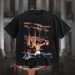 PEACHORA Diego Lopes 250 Iconic Signature Heavy Cotton T-shirt UFC Pound For Pound Shirt MMA Fan Apparel Pump Cover Direct-to-garment Printing