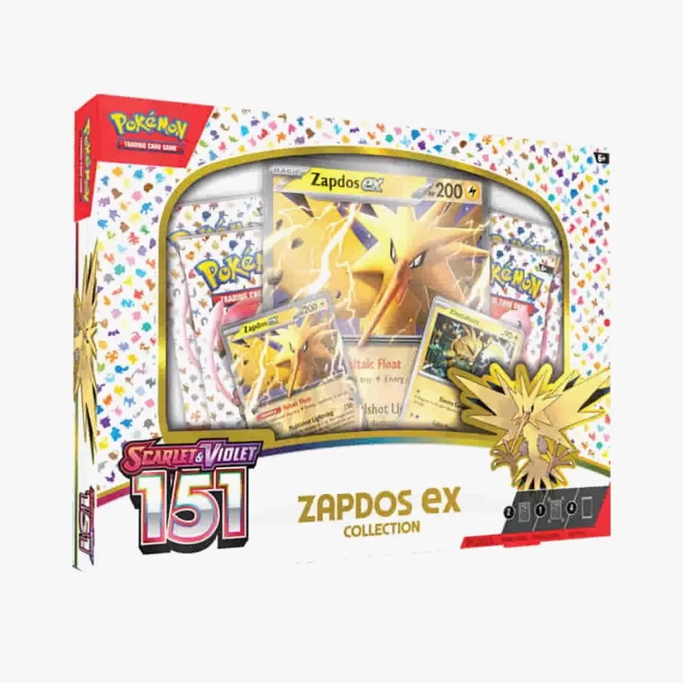 Zapdos ex 151 collection box OPENED LIVE