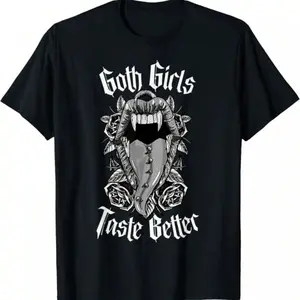 Goth Girls Taste Better - Gothic Alt Aesthetic T-Shirt
